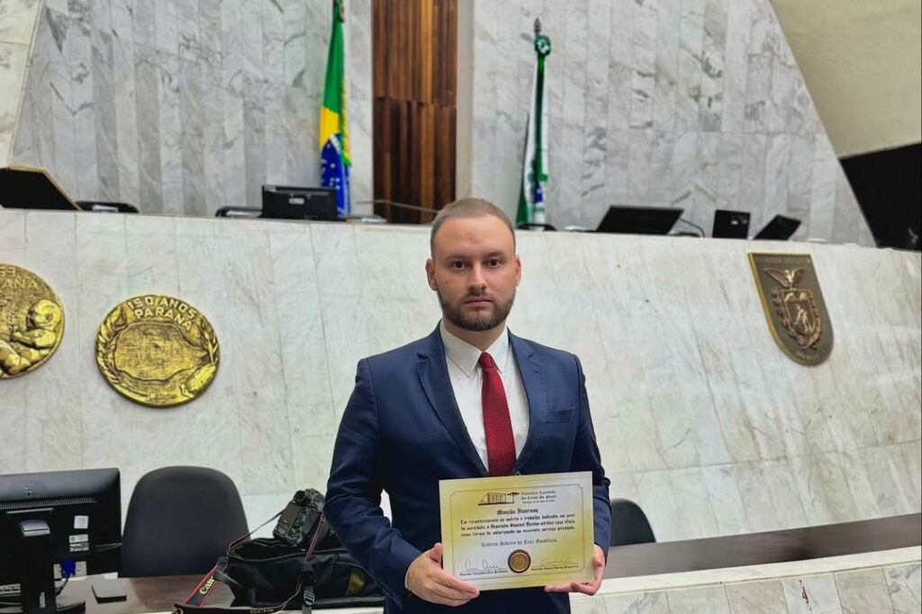 Gaudêncio Advocacia: sócio fundador recebe Menção Honrosa da Assembleia Legislativa do Paraná